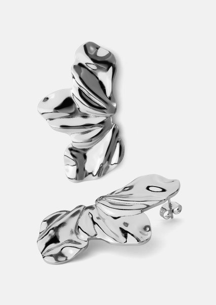 Liora Øredobber – Silver Plated