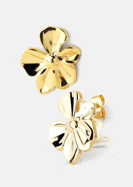 Florabella Øredobber - 18k Gullbelagte