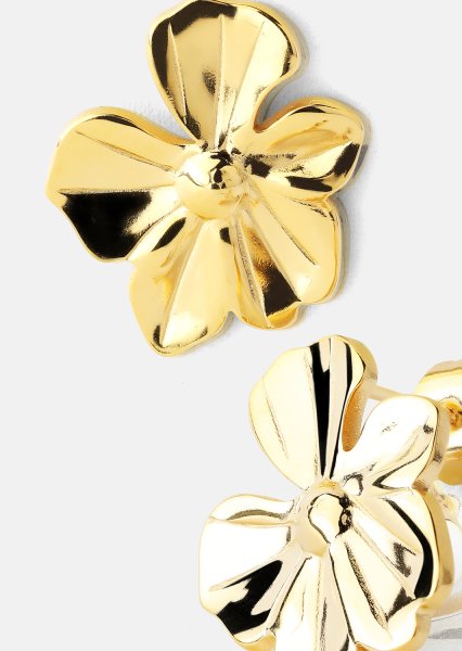 Florabella Øredobber - 18k Gullbelagte