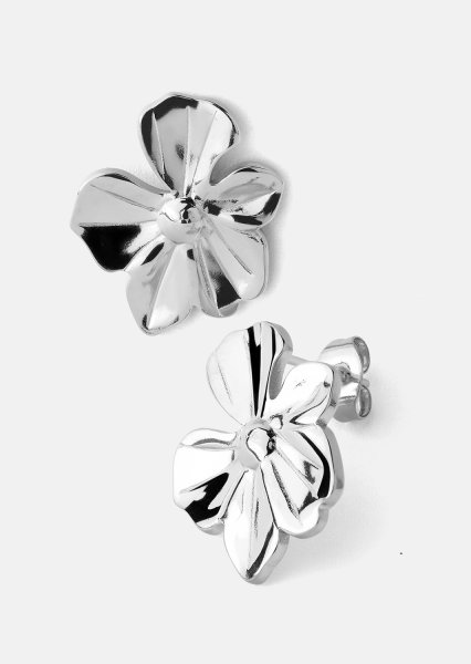 Florabella Øredobber - Silver Plated