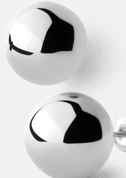 Orb Earrings - Sølvbelagte