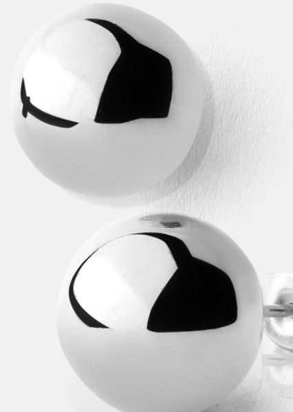 Orb Earrings - Sølvbelagte