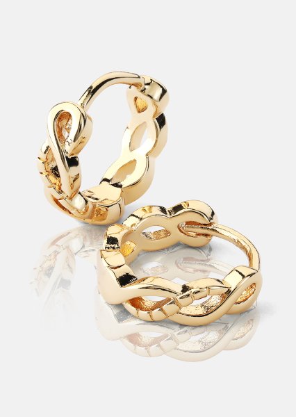 Øredobber Harmony - 18k Gullbelagte