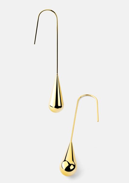 Øredobb Golden Drop Elegance - 18k Gullbelagt