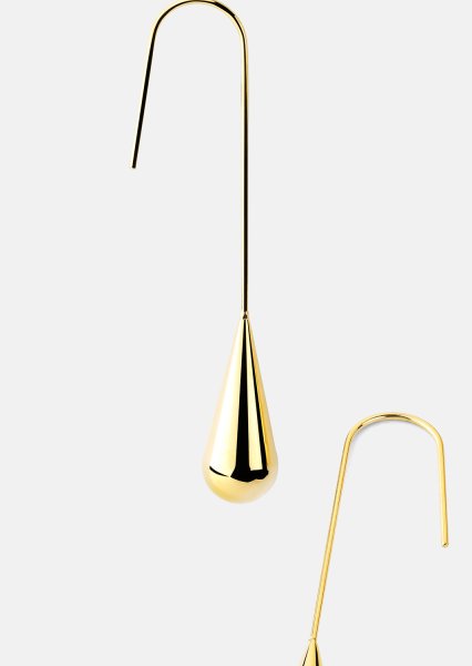 Øredobb Golden Drop Elegance - 18k Gullbelagt