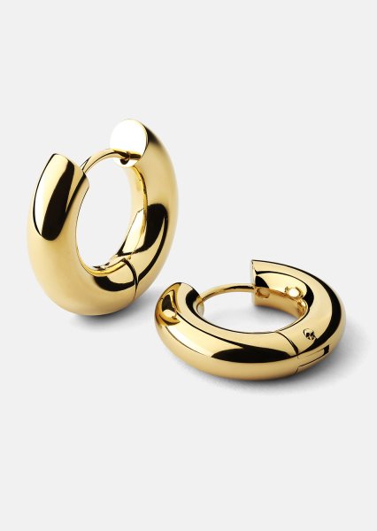  Øredobber Bold Glow – 18k Gold Plated