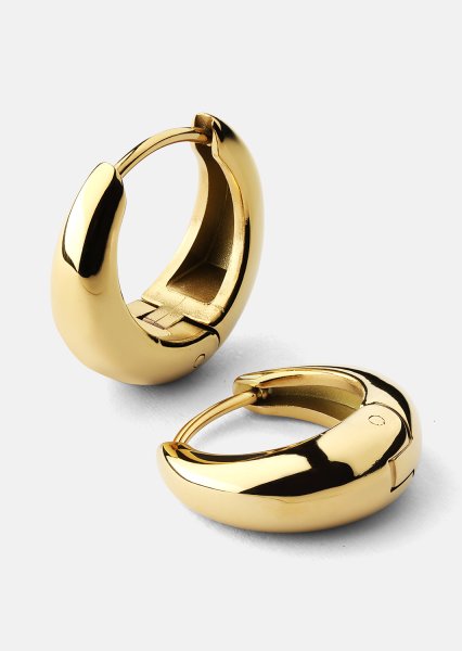  Øredobber Bold Mini – 18k Gold Plated