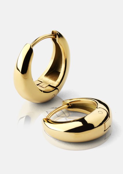  Øredobber Bold Mini – 18k Gold Plated