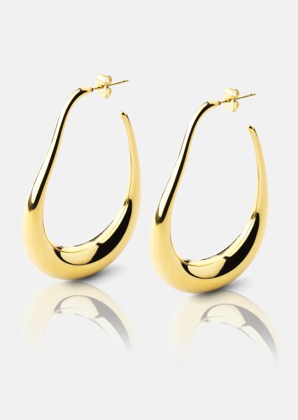 Øredobber Tear of Gold - 18k Gold Plated