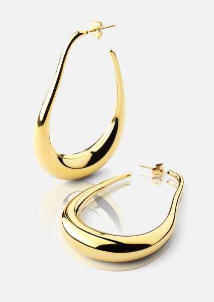 Øredobber Tear of Gold - 18k Gold Plated