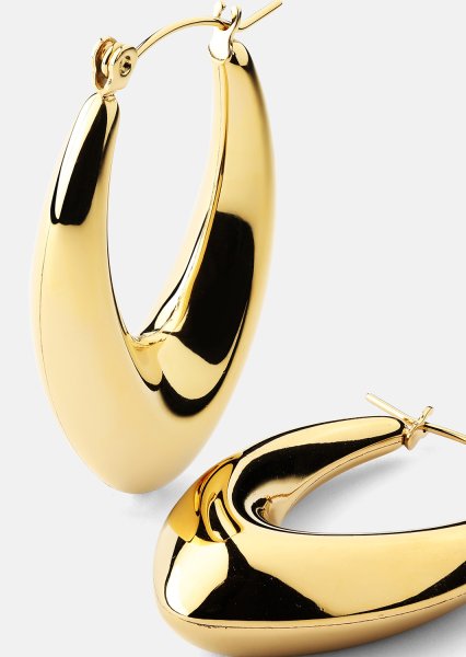 Øredobber Sway – 18k Gullbelagte
