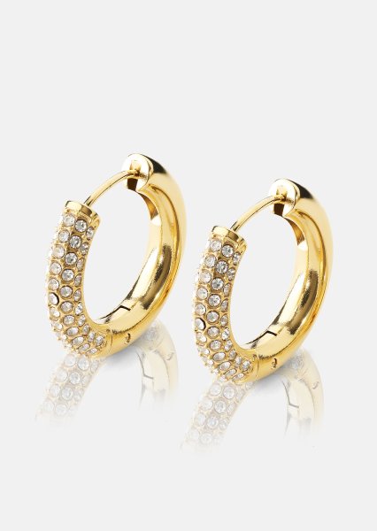 Creolen Øredobber – 18k Gold Plated