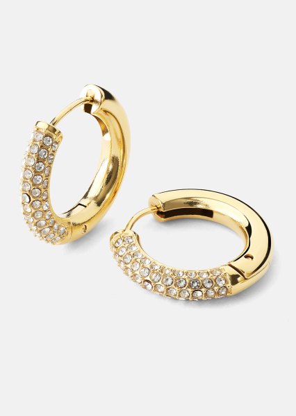 Creolen Øredobber – 18k Gold Plated