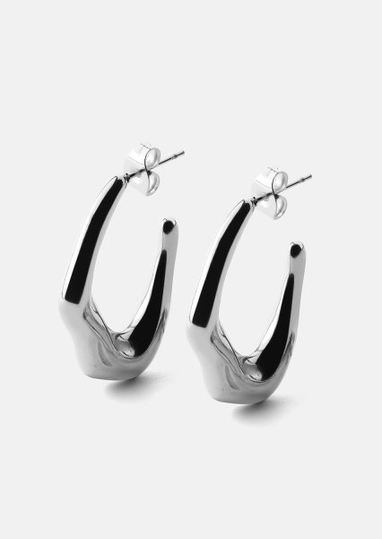 Øredobb Bold Drops - Sølvbelagt
