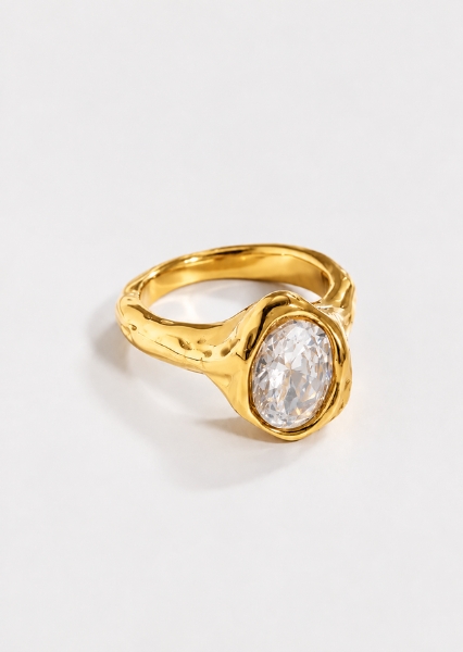 Ring Elowen – 18k gullbelagt