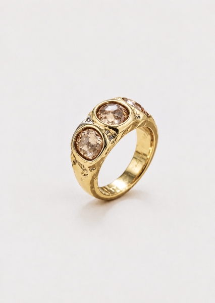 Ring Calista – 18k gullbelagt