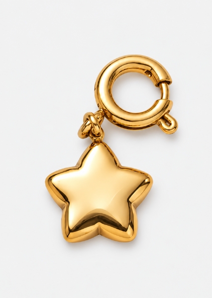 Anheng Lucky Clover - 18k Gullbelagt