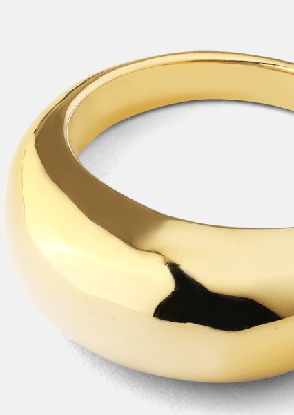 Golden Bold Ring - 18K Gullbelagt