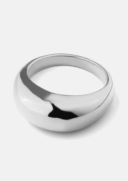 Golden Bold Ring - Sølvbelagt