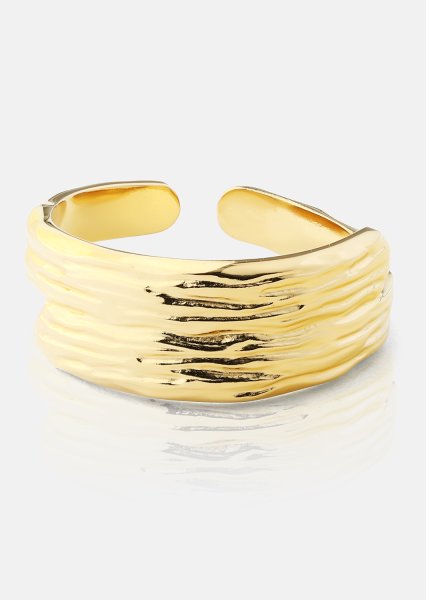 Wavena Ring - 18k Gullbelagt
