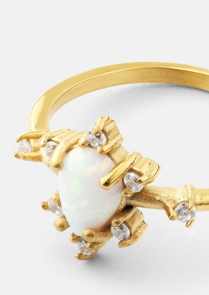 Ring Gold Aurora - 18k gullbelagt