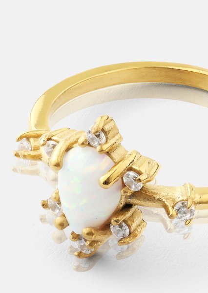 Ring Gold Aurora - 18k gullbelagt