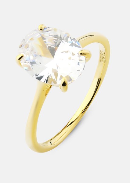 Ring Clarity - 18k Gold Plated