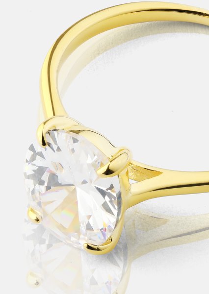 Ring Clarity - 18k Gold Plated