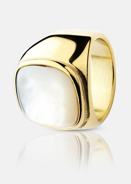 Ring Blanche - 18k gullbelagt