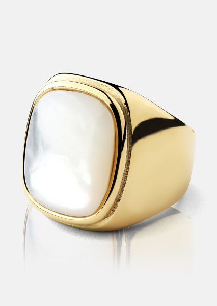 Ring Blanche - 18k gullbelagt