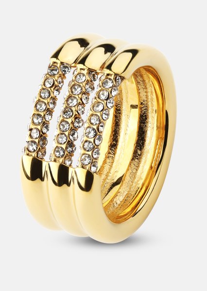 Ring Lumière - 18k gullbelagt
