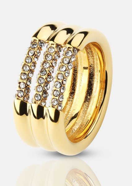 Ring Lumière - 18k gullbelagt