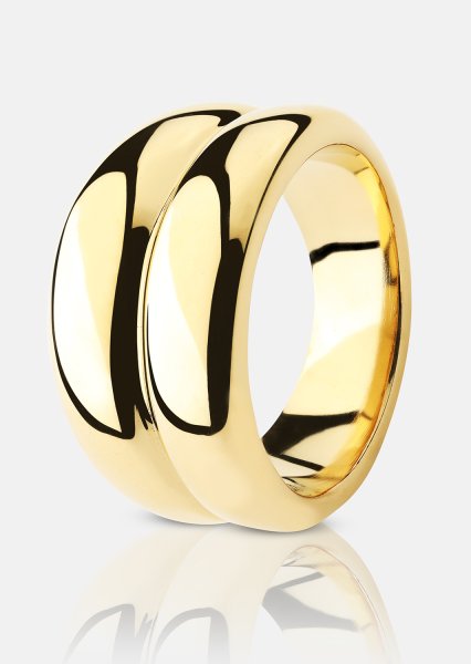 Ring Radiant - 18k gullbelagt