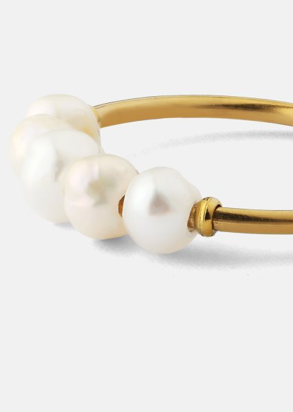 Ring Perla - 18k gullbelagt