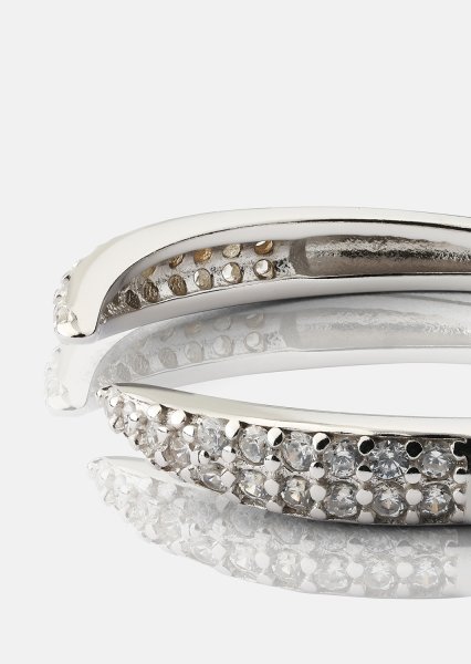  Ring Celestina- Silver Plated