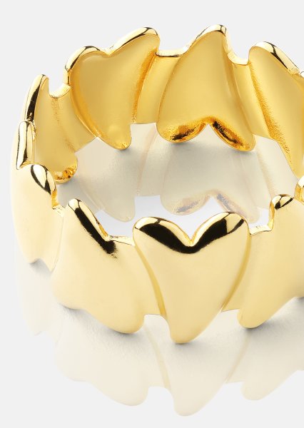 Ring Heartglow - 18k Gold Plated