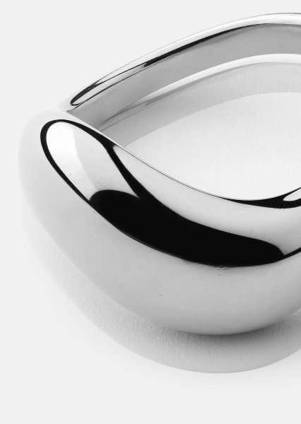 Ring Soft Curve - Sølvbelagt