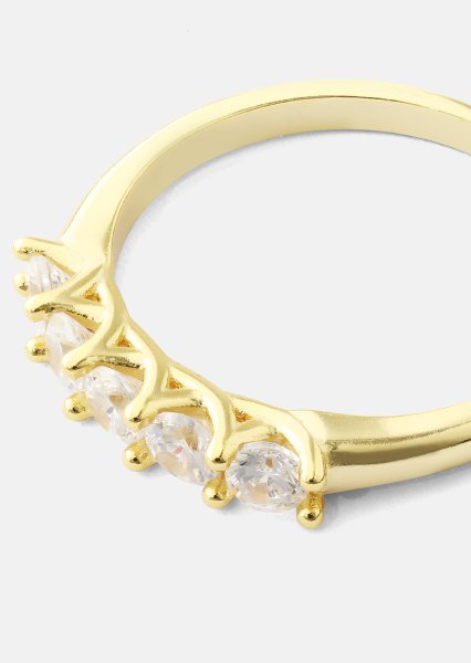 Ring Glowfly - 18k Gullbelagt