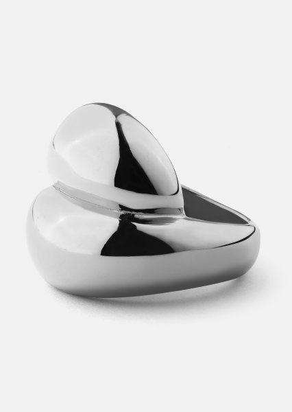 Ring Bold Flow - 18k Sølvbelagt