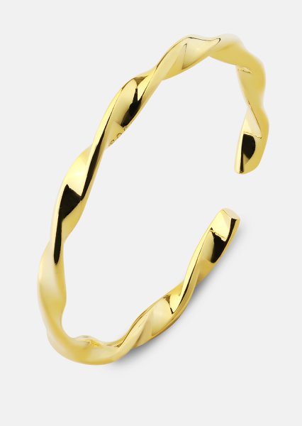 Ring Twist Whisper - 18k Gullbelagt
