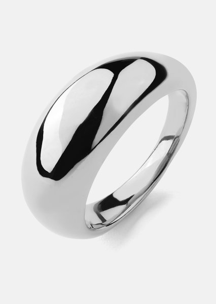Ring Dome - Silver Plated
