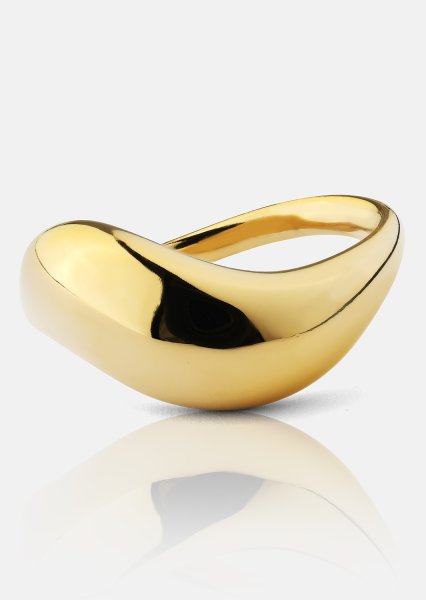 Ondina Ring - 18k Gullbelagt