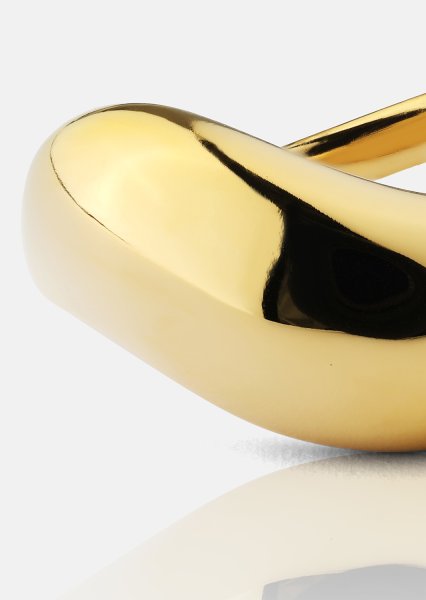 Ondina Ring - 18k Gullbelagt
