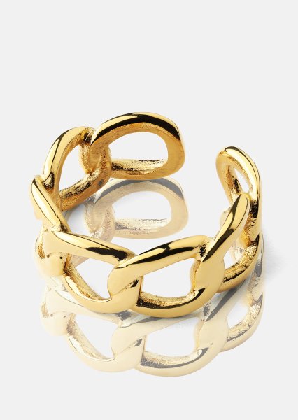  Ring Bold Chain - 18K Plated Gold
