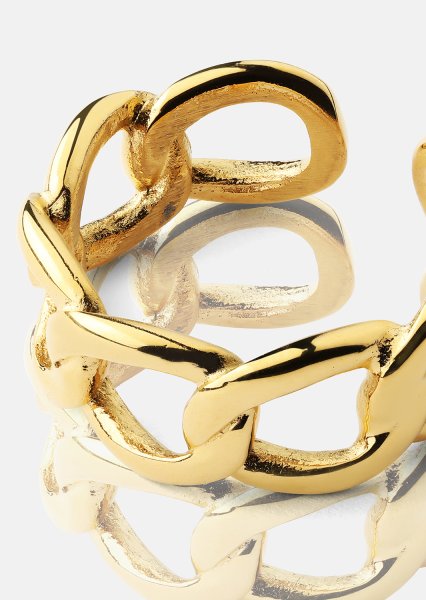  Ring Bold Chain - 18K Plated Gold