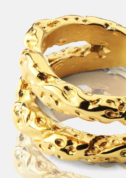  Ring Duo - 18K Plated Gold