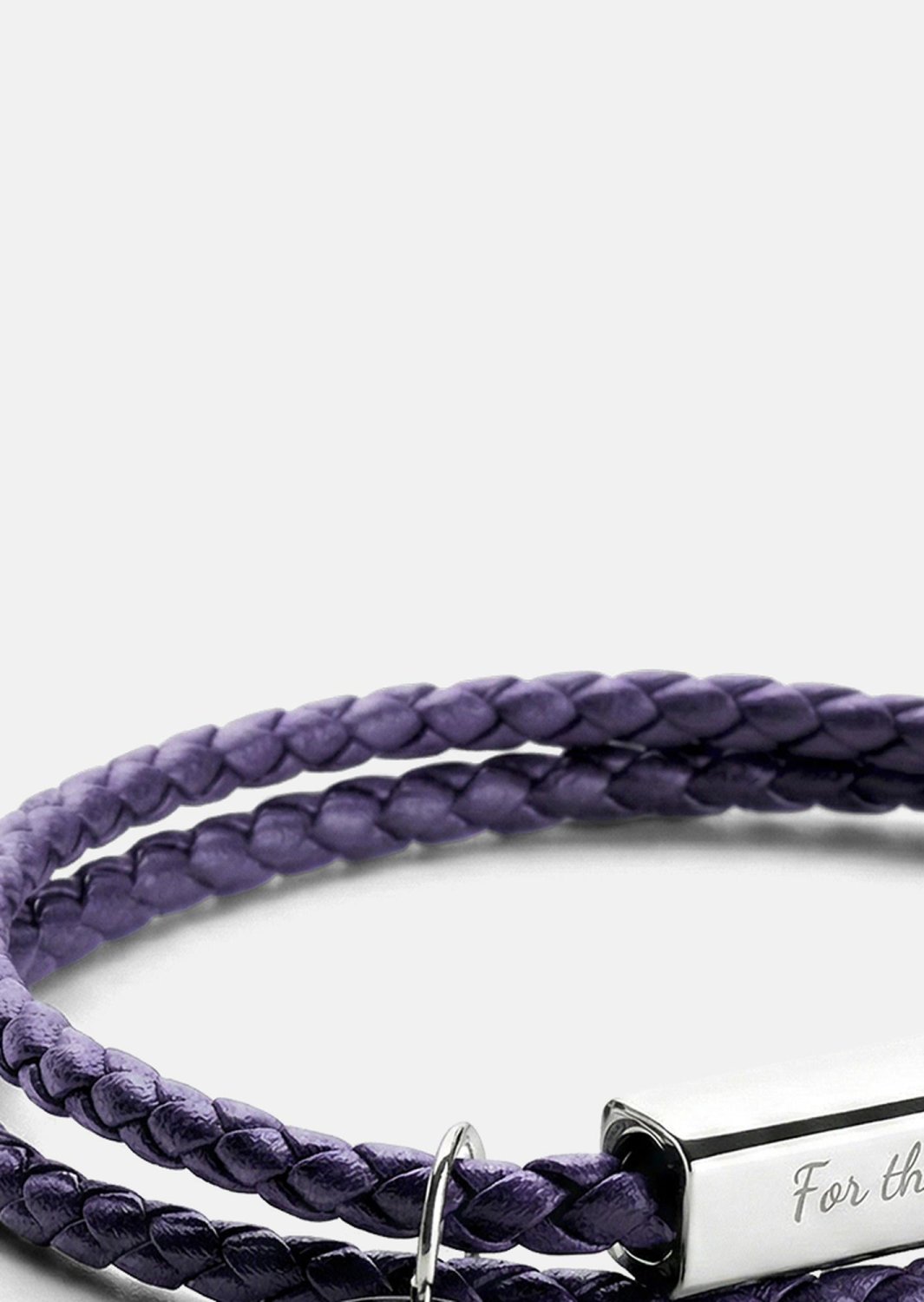 Lærarmbånd Violet Edge