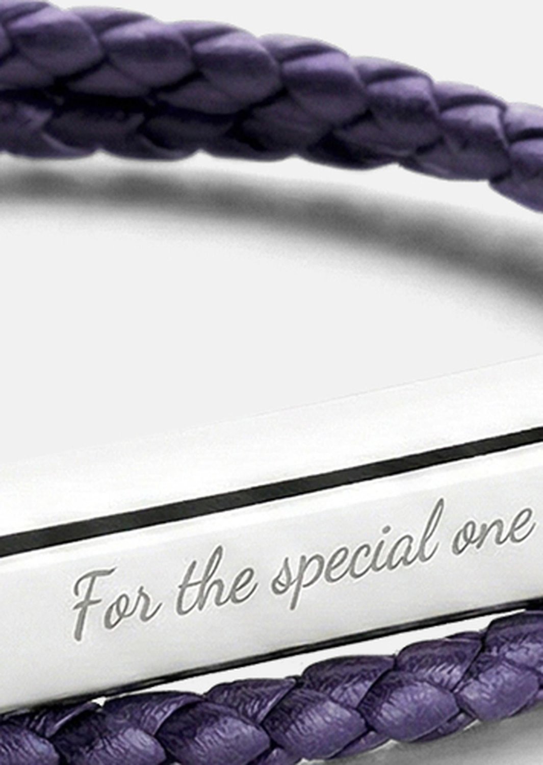 Lærarmbånd Violet Edge