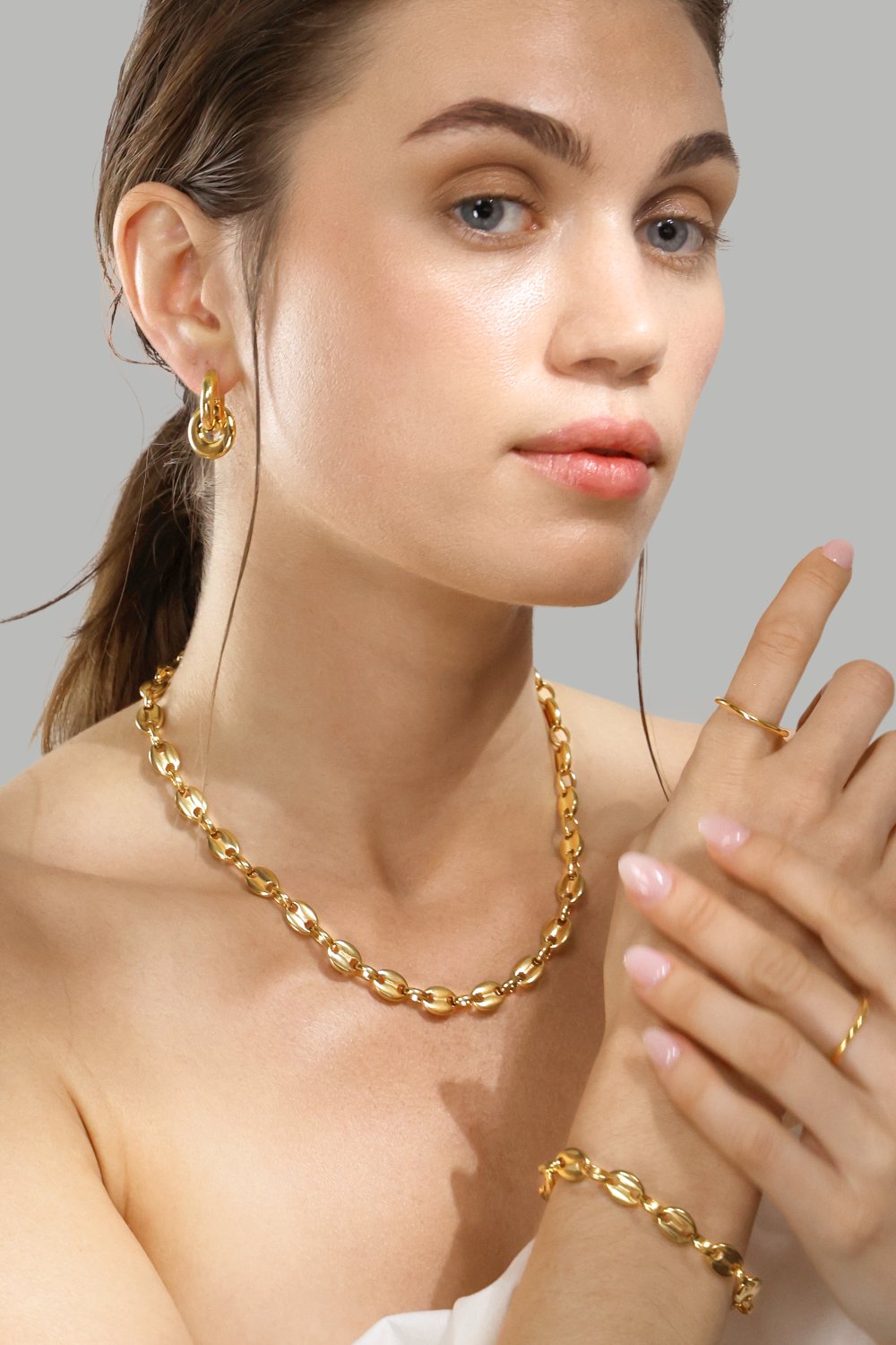 Armbånd Bold Chain - 18k Gullbelagt