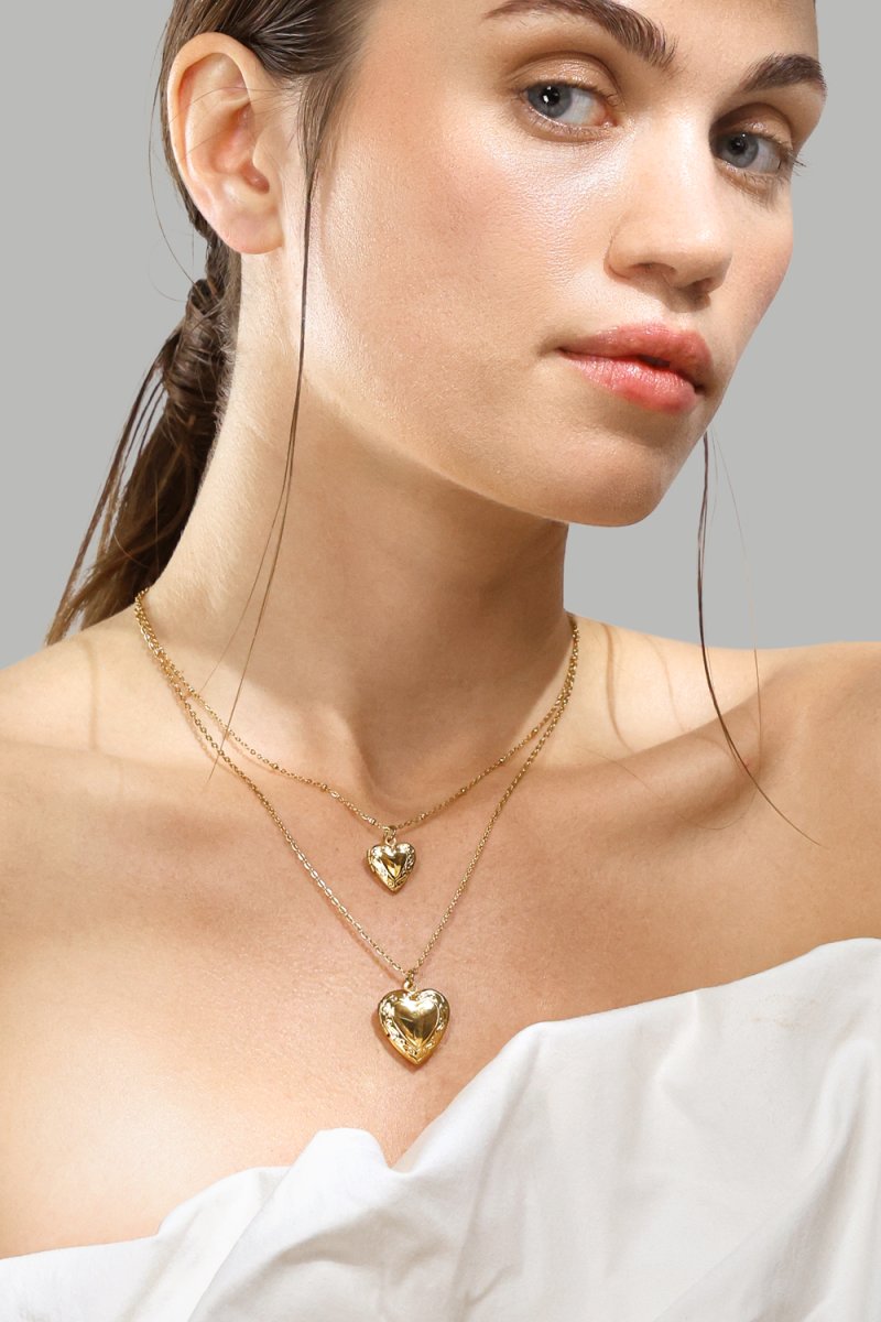 Halskjede Golden Heart big - 18k Gold Plated